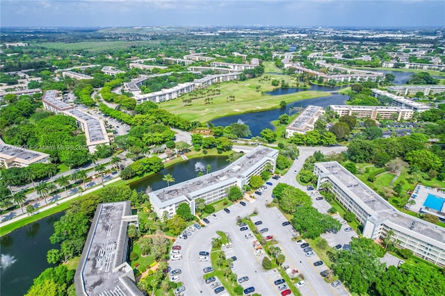 3005 Portofino Isle Unit F3, Coconut Creek, FL 33066 - bird's eye view of a nearby body of water and apartment complex / building