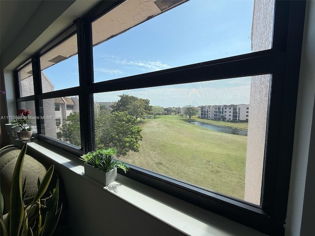 property view of water