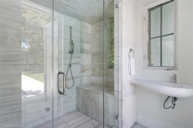 4550 Sunset Dr, Coral Gables, FL 33143 - bathroom with a stall shower