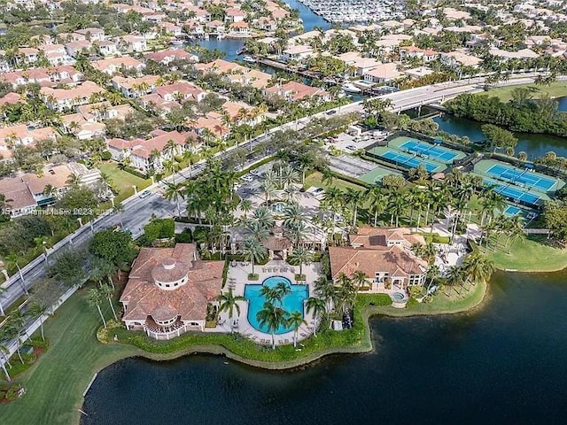 949 Harbor Vw N, Hollywood, FL 33019 - birds eye view of property with a water view