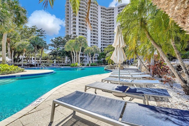 3300 NE 191st St Unit Lp03, Aventura, FL 33180 - community pool featuring a patio