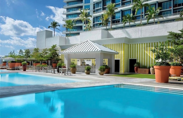 1300 S Miami Ave Unit 3108, Miami, FL 33130 - pool with a gazebo
