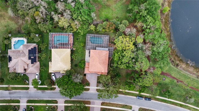 drone / aerial view