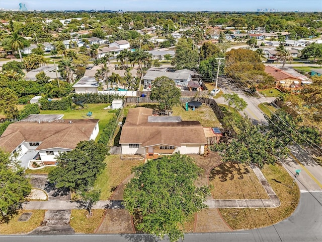 4401 Johnson St, Hollywood, FL 33021 - drone / aerial view with a residential view