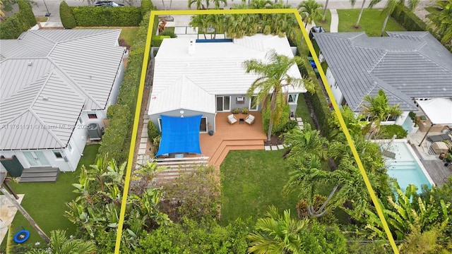 aerial view