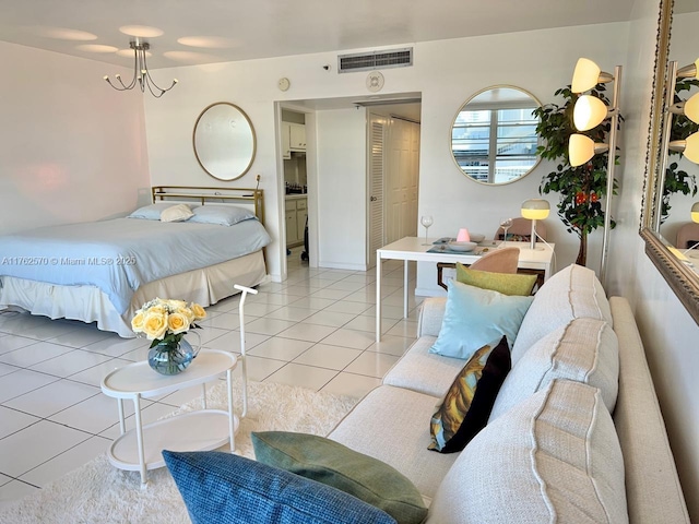 100 Lincoln Rd Unit 1231, Miami Beach, FL 33139 - bedroom with light tile patterned flooring