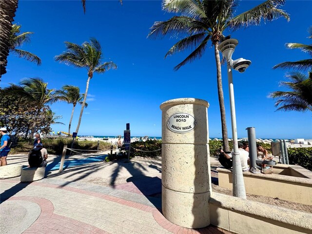 100 Lincoln Rd Unit 1231, Miami Beach, FL 33139 - view of property's community featuring a water view