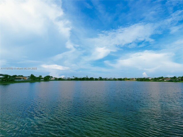 property view of water