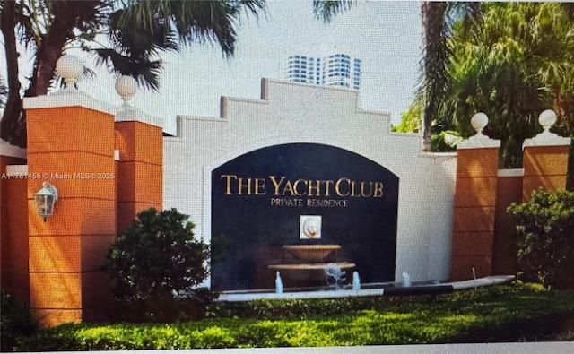 19555 E Country Club Dr Unit 8507, Aventura, FL 33180 - view of community / neighborhood sign
