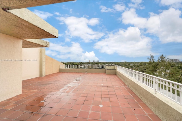 1650 Coral Way Unit Ph-9, Miami, FL 33145 - view of patio / terrace with a balcony