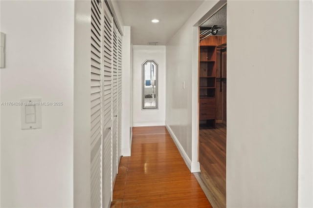 4400 Hillcrest Dr Unit 720C, Hollywood, FL 33021 - hallway with wood finished floors and recessed lighting