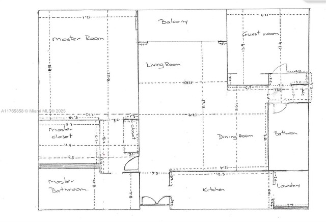 9805 NW 52nd St Unit 215, Doral, FL 33178 - floor plan