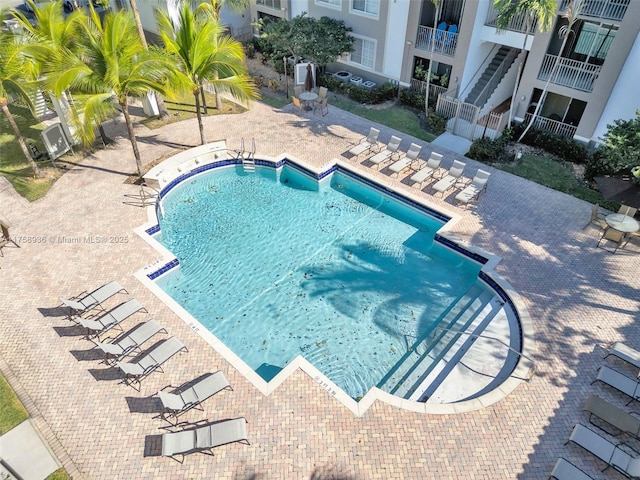 6831 SW 44th St Unit 112, Miami, FL 33155 - pool featuring a patio