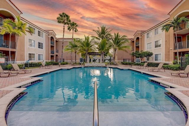 6831 SW 44th St Unit 112, Miami, FL 33155 - pool with a patio and fence