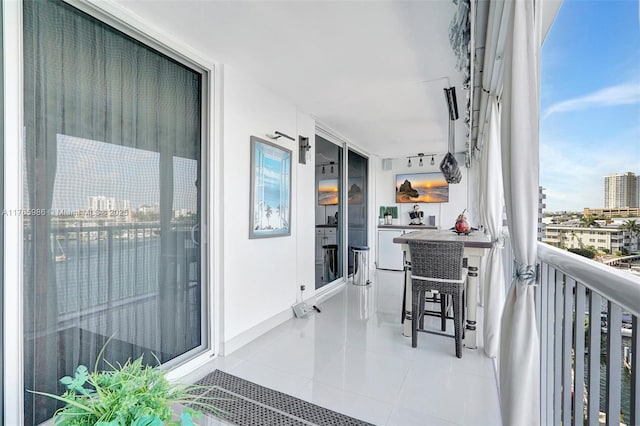 410 Golden Isles Dr Unit 603, Hallandale Beach, FL 33009 - balcony with a city view