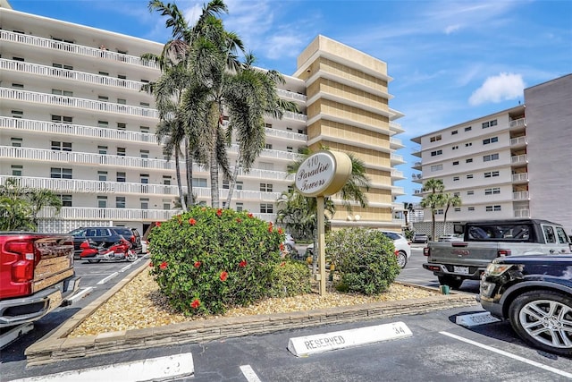 410 Golden Isles Dr Unit 603, Hallandale Beach, FL 33009 - view of property with uncovered parking