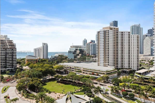 888 Brickell Key Dr Unit 1502, Miami, FL 33131 - view of city skyline featuring a large body of water