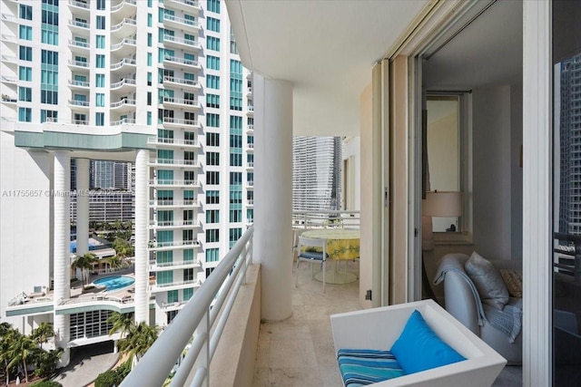 888 Brickell Key Dr Unit 1502, Miami, FL 33131 - view of balcony