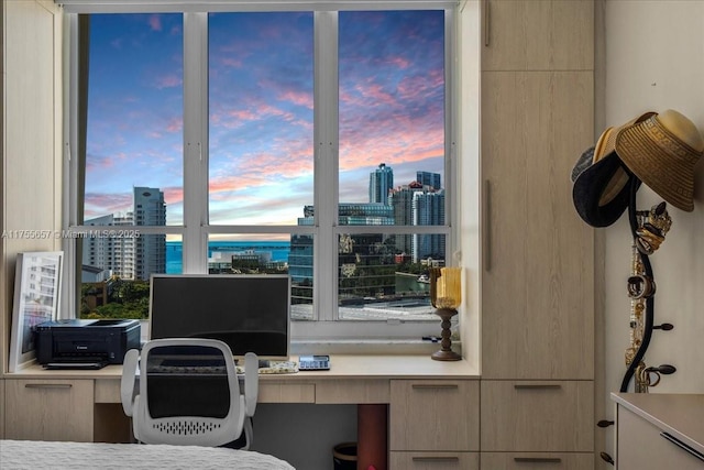 888 Brickell Key Dr Unit 1502, Miami, FL 33131 - office area with healthy amount of natural light
