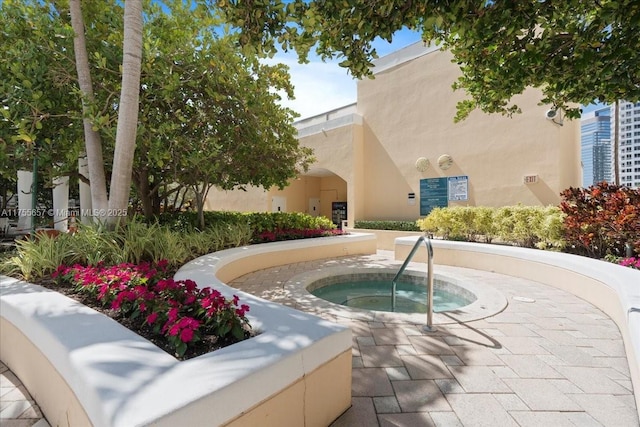 888 Brickell Key Dr Unit 1502, Miami, FL 33131 - view of pool featuring a hot tub
