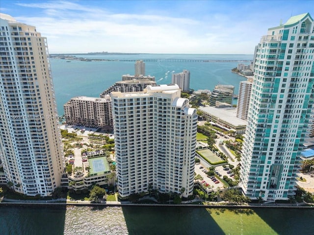 888 Brickell Key Dr Unit 1502, Miami, FL 33131 - view of urban area with a large body of water