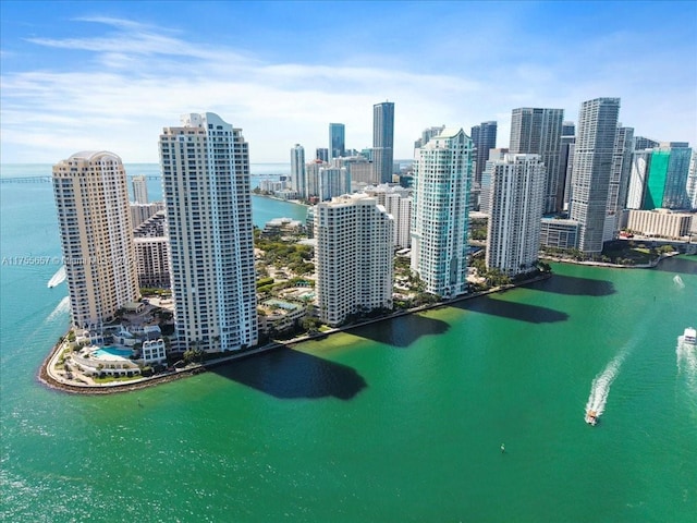 888 Brickell Key Dr Unit 1502, Miami, FL 33131 - view of city skyline featuring a large body of water