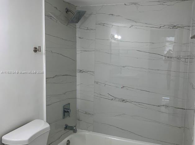 13390 NE 7th Ave Unit 308, North Miami, FL 33161 - full bathroom with toilet and shower / bath combination