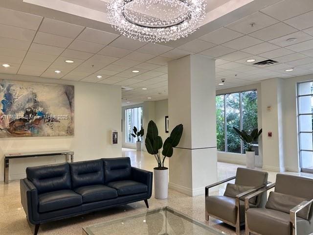common area featuring visible vents