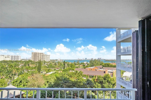 1000 Quayside Ter Unit 903, Miami, FL 33138 - balcony featuring a city view and a water view
