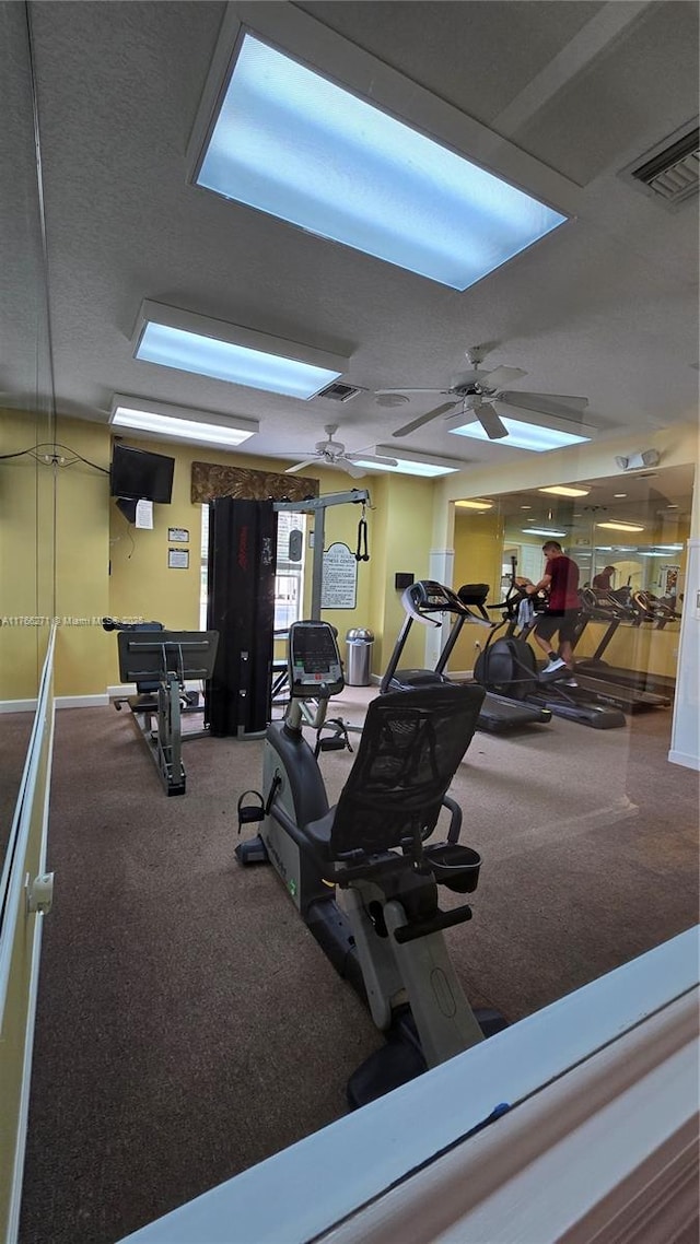 1013 Park Ridge Cir, Kissimmee, FL 34746 - workout area with visible vents and baseboards