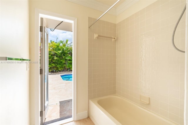 311 NW 197th Ave, Pembroke Pines, FL 33029 - bathroom featuring bathing tub / shower combination