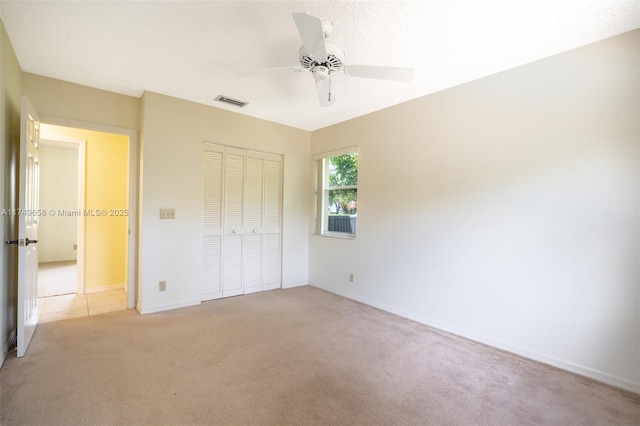 311 NW 197th Ave, Pembroke Pines, FL 33029 - unfurnished bedroom featuring a closet, baseboards, light carpet, and visible vents