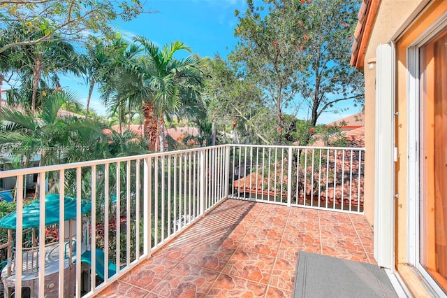 15852 SW 14th St, Pembroke Pines, FL 33027 - view of balcony