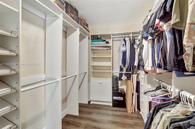 15852 SW 14th St, Pembroke Pines, FL 33027 - spacious closet featuring wood finished floors