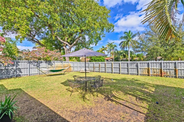 3449 NE 17th Way, Oakland Park, FL 33334 - view of yard