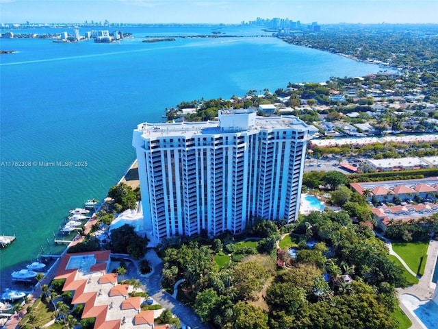 4000 Towerside Ter Unit 302, Miami, FL 33138 - drone / aerial view of a large body of water