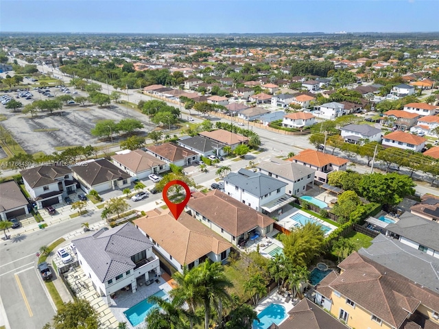 14555 SW 32nd St, Miami, FL 33175 - aerial view with a residential view