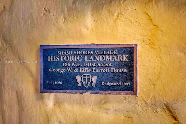 view of details