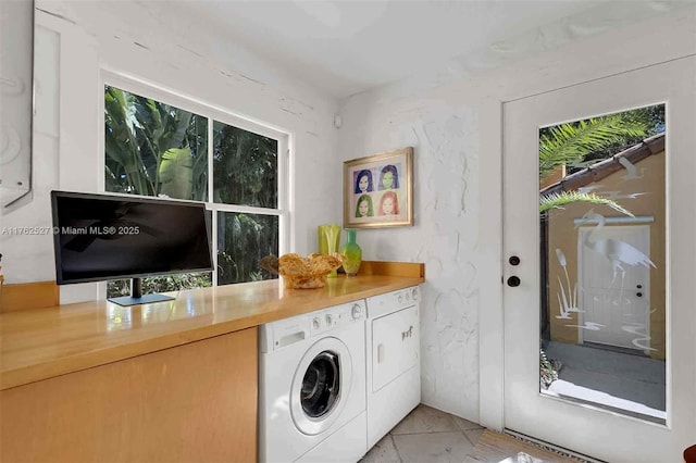 interior space with french doors and ceiling fan