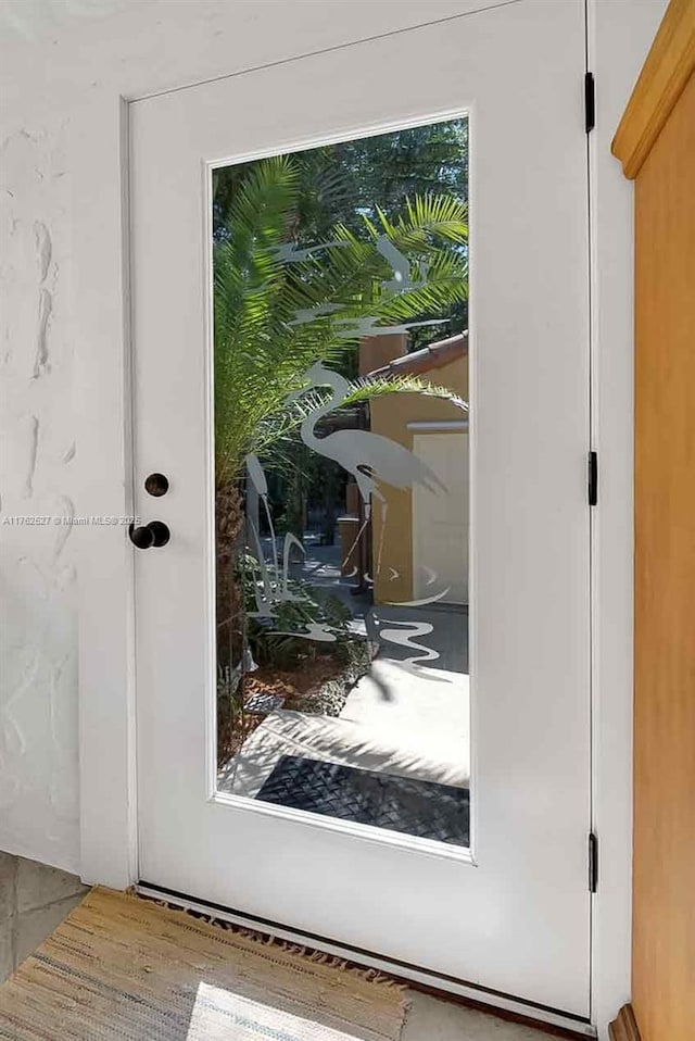 view of property entrance