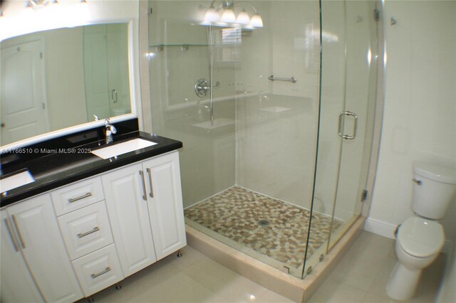 8918 SW 5th Ter, Miami, FL 33174 - bathroom with a stall shower, toilet, and vanity