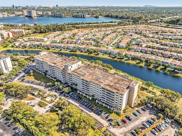 800 NE 195th St Unit 716, Miami, FL 33179 - bird's eye view featuring a water view