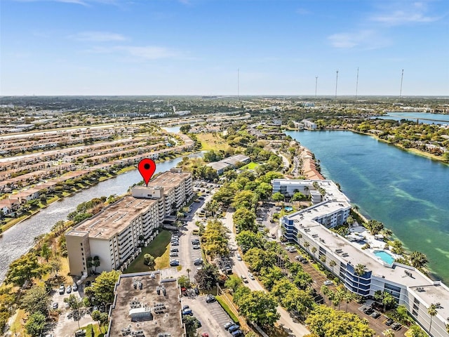 800 NE 195th St Unit 716, Miami, FL 33179 - aerial view with a water view