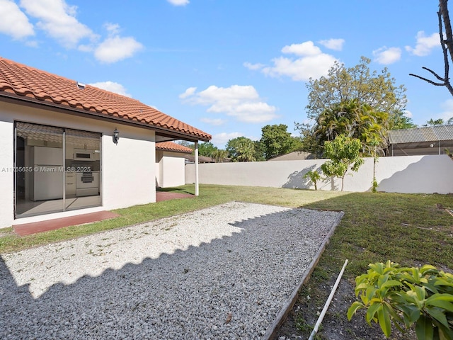 13481 SW 103rd St, Miami, FL 33186 - view of yard with a patio and a fenced backyard