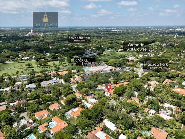 drone / aerial view