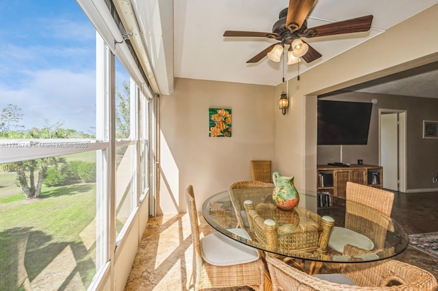1045 Country Club Dr Unit 304, Margate, FL 33063 - view of sunroom / solarium