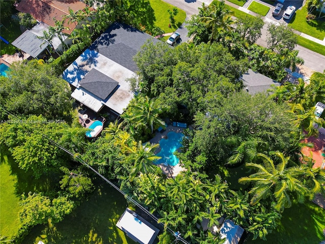 drone / aerial view
