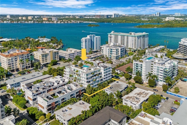 1150 102nd St Unit 501, Bay Harbor Islands, FL 33154 - view of urban area with a nearby body of water
