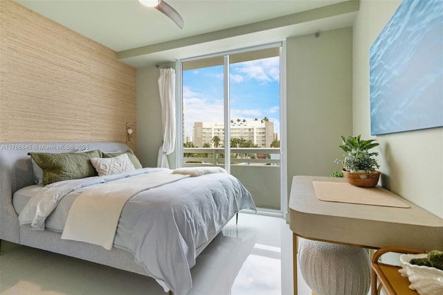 1150 102nd St Unit 501, Bay Harbor Islands, FL 33154 - bedroom with access to outside