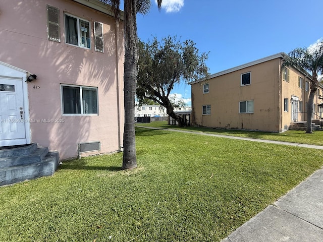 417 NW 84th St Unit 417, Miami, FL 33150 - view of yard with entry steps